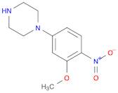 1-(3-methoxy-4-nitrophenyl)piperazine