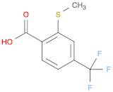 2-Methylthio-4-trifluoromethylbenzoic acid