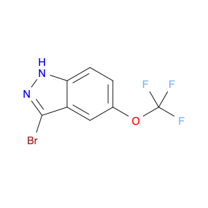 3-Bromo-1H-indazol-5-yl trifluoromethyl ether