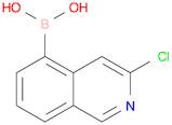 3-chloroisoquinolin-5-yl-5-boronic acid