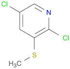 2,5-dichloro-3-(methylthio)pyridine