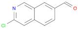 3-Chloro-2-azanaphthalene-7-carboxaldehyde, 3-Chloro-7-formylisoquinoline