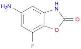 5-amino-7-fluorobenzo[d]oxazol-2(3H)-one