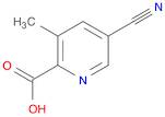 5-cyano-3-methylpyridine-2-carboxylic acid