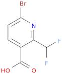 6-bromo-2-(difluoromethyl)pyridine-3-carboxylic acid
