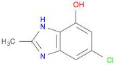 6-chloro-2-methyl-1H-benzo[d]imidazol-4-ol
