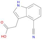 2-(4-Cyano-1H-indol-3-yl)acetic acid