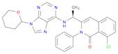 8-chloro-2-phenyl-3-(1-(9-(tetrahydro-2H-pyran-2-yl)-9H-purin-6-ylamino)ethyl)isoquinolin-1(2H)-one