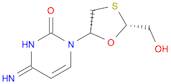 2(1H)-Pyrimidinone,4-amino-1-[(2R,5S)-2-(hydroxymethyl)-1,3-oxathiolan-5-yl]-, rel-