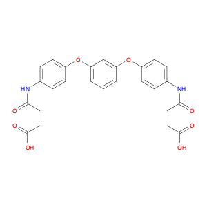 4,4′-[1,3-Phenylenebis(oxy-4,1-phenyleneimino)]bis[4-oxo-2-Butenoic acid