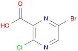 6-Bromo-3-chloro-pyrazine-2-carboxylic acid