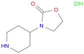 3-(4-Piperidinyl)-2-oxazolidinone HCl