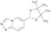 6-(4,4,5,5-tetramethyl-1,3,2-dioxaborolan-2-yl)-[1,2,4]triazolo[4,3-a]pyridine