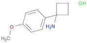 1-(4-methoxyphenyl)cyclobutan-1-amine hydrochloride