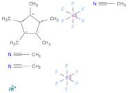 Tris(acetonitrile)(pentamethylcyclopentadienyl)rhodium(III) bis(hexafluoroantimonate)