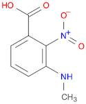 Benzoic acid, 3-(methylamino)-2-nitro- (9CI)