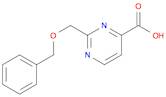 2-(benzyloxymethyl)pyrimidine-4-carboxylic acid