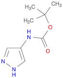 Carbamic acid, 1H-pyrazol-4-yl-, 1,1-dimethylethyl ester (9CI)