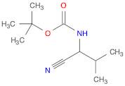 Carbamic acid, (1-cyano-2-methylpropyl)-, 1,1-dimethylethyl ester (9CI)