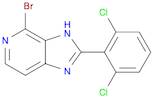 4-broMo-2-(2,6-dichlorophenyl)-1H-iMidazo[4,5-c]pyridine