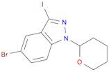 5-broMo-3-iodo-1-(tetrahydro-2H-pyran-2-yl)-1H-indazole