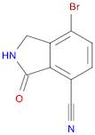 7-broMo-3-oxoisoindoline-4-carbonitrile