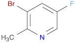 3-BroMo-5-fluoro-2-Methyl-pyridine
