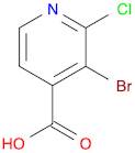 3-BroMo-2-chloropyridine-4-carboxylic acid