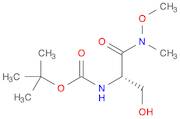 TERT-BUTYL (S)-1-(N-METHOXY-N-METHYLCARBAMOYL)-2-HYDROXYETHYLCARBAMATE