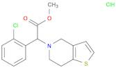 (R,S)-Methyl-2-(2-chlorophenyl)-2-(4,5,6,7-tetrahydrothino[3.2-c]pyridin-5-yl)acetatehydrochloride