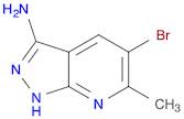 1H-Pyrazolo[3,4-b]pyridin-3-aMine, 5-broMo-6-Methyl-