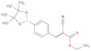 2-Cyano-3-[4-(4,4,5,5-tetramethyl-[1,3,2]dioxa-borolan-2-yl)-phenyl]-acrylic acid ethyl ester