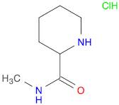 N-Methyl-2-piperidinecarboxaMide HCl