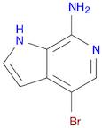 1H-Pyrrolo[2,3-c]pyridin-7-aMine, 4-broMo-