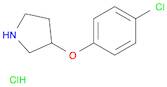 3-(4-Chlorophenoxy)pyrrolidine HCl