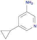 5-cyclopropylpyridin-3-aMine