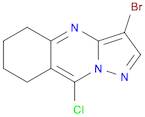 Pyrazolo[5,1-b]quinazoline, 3-broMo-9-chloro-5,6,7,8-tetrahydro