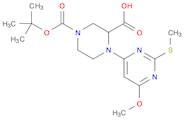 4-(6-Methoxy-2-Methylsulfanyl-pyriMidin-4-yl)-piperazine-1,3-dicarboxylic acid 1-tert-butyl ester