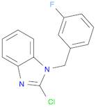 2-Chloro-1-(3-fluoro-benzyl)-1H-benzoiMidazole
