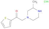 2-(3-Methyl-piperazin-1-yl)-1-thiophen-2-yl-ethanone hydrochloride