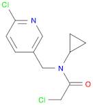 2-Chloro-N-(6-chloro-pyridin-3-ylMethyl)-N-cyclopropyl-acetaMide