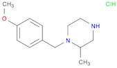1-(4-Methoxy-benzyl)-2-Methyl-piperazine hydrochloride