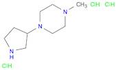 1-Methyl-4-(3-pyrrolidinyl)-piperazine 3HCl