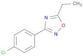 3-(4-chlorophenyl)-5-ethyl-1,2,4-oxadiazole