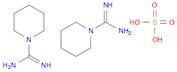 1-Piperidinecarboximidamide, sulfate (2:1)