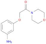 3-[2-(4-morpholinyl)-2-oxoethoxy]aniline