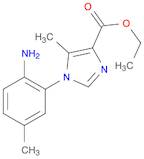ethyl 1-(2-amino-5-methylphenyl)-5-methyl-1H-imidazole-4-carboxylate