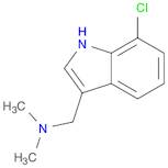 1H-Indole-3-MethanaMine, 7-chloro-N,N-diMethyl-