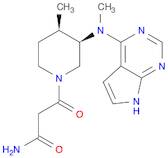 3-((3R,4R)-4-Methyl-3-(Methyl(7H-pyrrolo[2,3-d]pyriMidin-4-yl)aMino)piperidin-1-yl)-3-oxopropanaMide