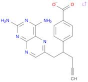 Benzoic acid, 4-[1-[(2,4-diaMino-6-pteridinyl)Methyl]-3-butyn-1-yl]-, lithiuM salt (1